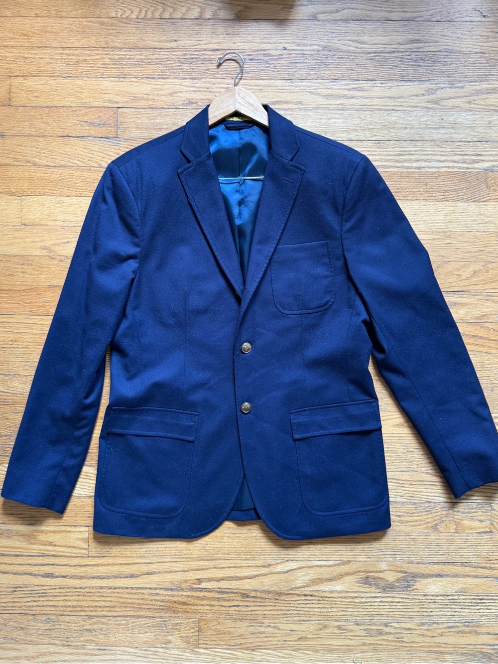Ralph Lauren Navy Two-Button Sport Coat